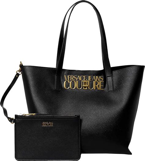 amazon borsa versace|Borsa Tote Versace Jeans Couture Nera .